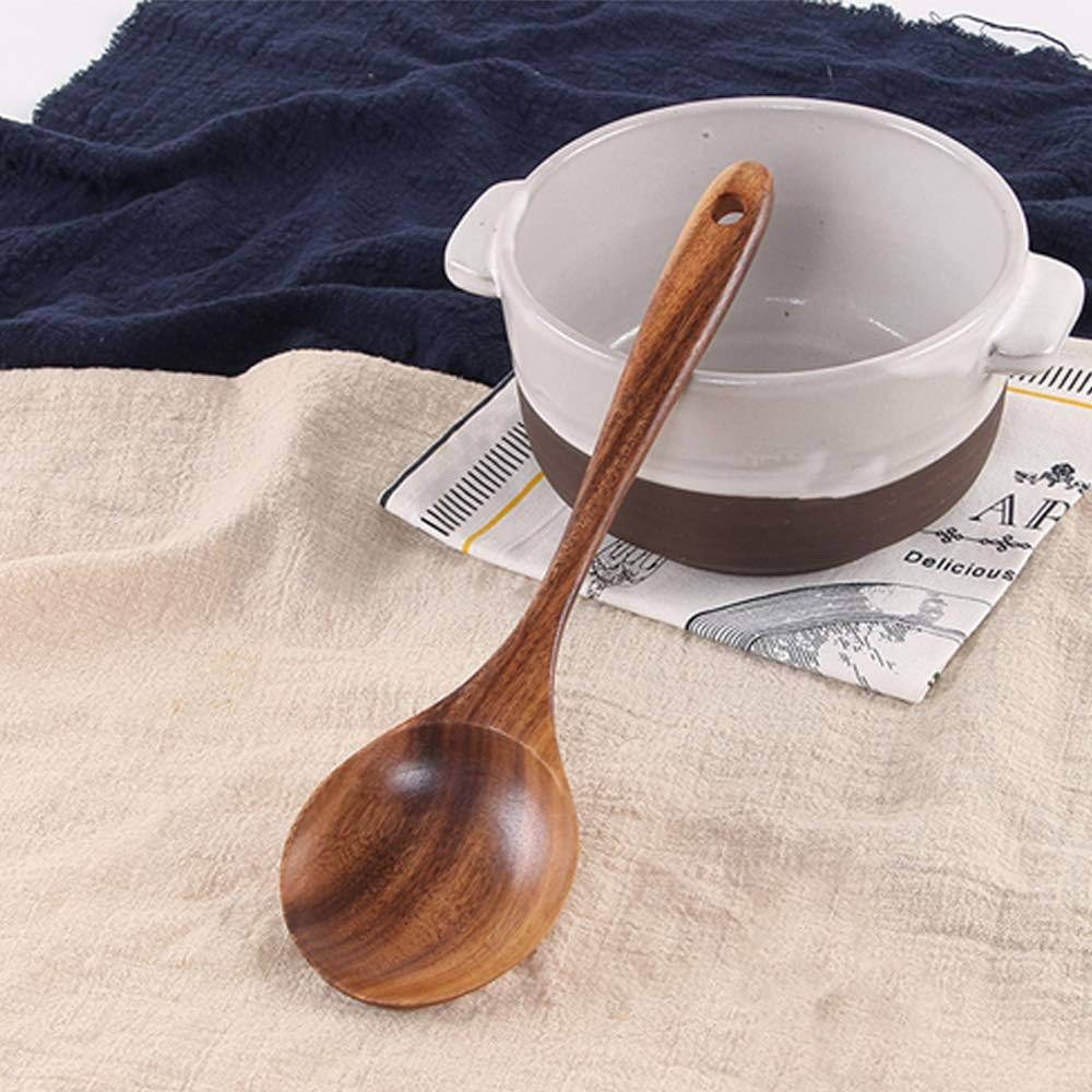 Kitchen Utensils Set Wooden Utensils for Cooking 5Pcs for Kitchen Tool Wooden Cooking Spoons