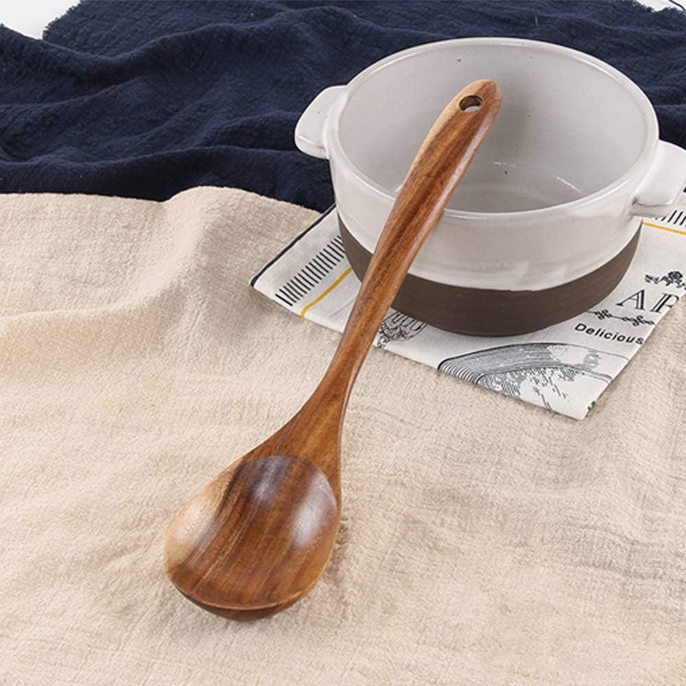 Kitchen Utensils Set Wooden Utensils for Cooking 5Pcs for Kitchen Tool Wooden Cooking Spoons