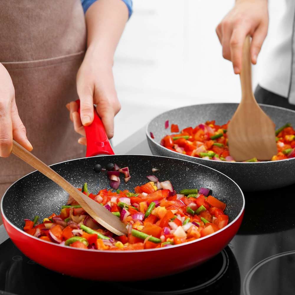 Wooden Cooking Utensils Set 6 Pcs Slotted spatula Flat spatula Colander Fired shovel Stirring spoon Salad Fork